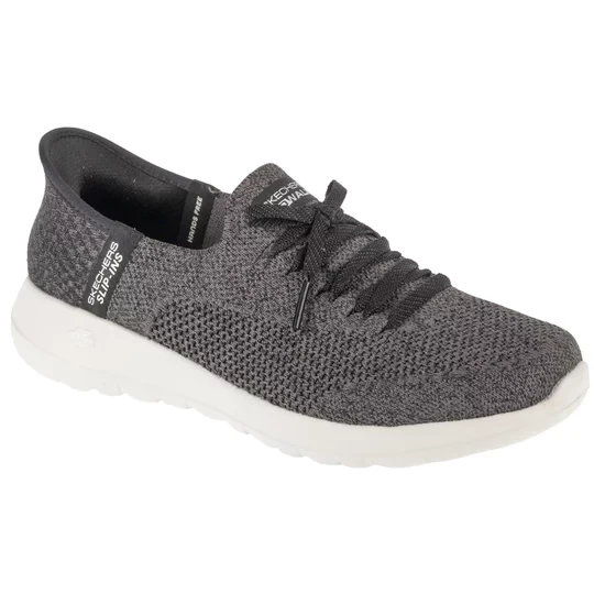 Zdjęcie produktu Skechers Slip-Ins: Go Walk Joy - Abby 124649-BLK, Damskie, Czarne, buty sneakers, tkanina, rozmiar: 41