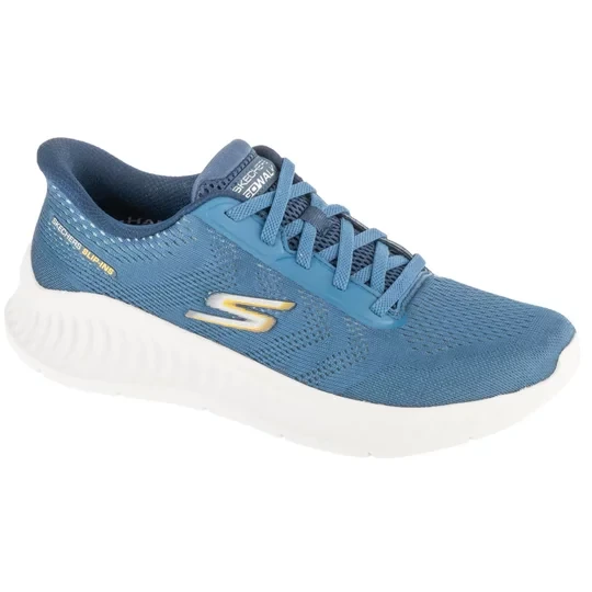 Zdjęcie produktu Skechers Slip-Ins: Go Walk Now - Payton 216375-NVY, Męskie, Granatowe, buty sneakers, tkanina, rozmiar: 42