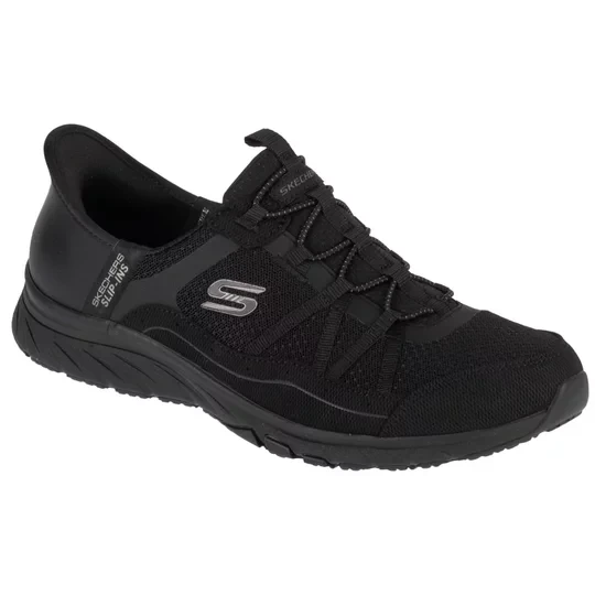 Zdjęcie produktu Skechers Slip-ins: Gratis Sport - Leisurely 104289-BBK, Damskie, Czarne, buty sneakers, tkanina, rozmiar: 36