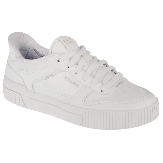 Zdjęcie produktu Skechers Slip-Ins: Jade - Put It In Neutral 185222-WHT, Damskie, Białe, buty sneakers, skóra syntetyczna, rozmiar: 35, 5