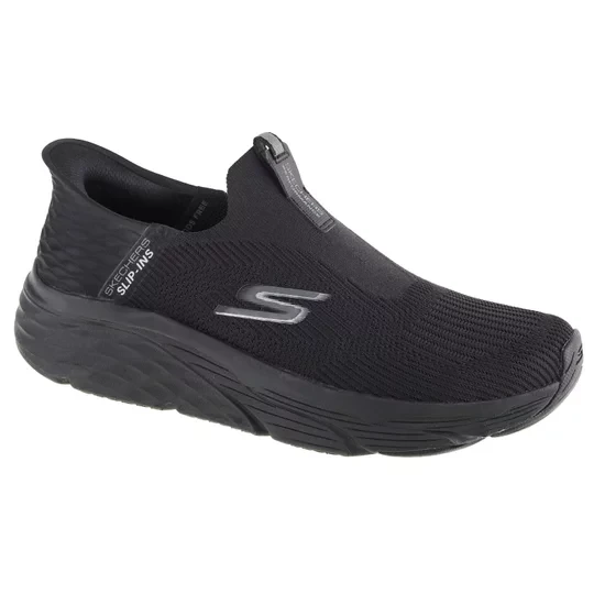 Zdjęcie produktu Skechers Slip-Ins: Max Cushioning - Advantageous 220389-BBK, Męskie, Czarne, buty sneakers, tkanina, rozmiar: 44