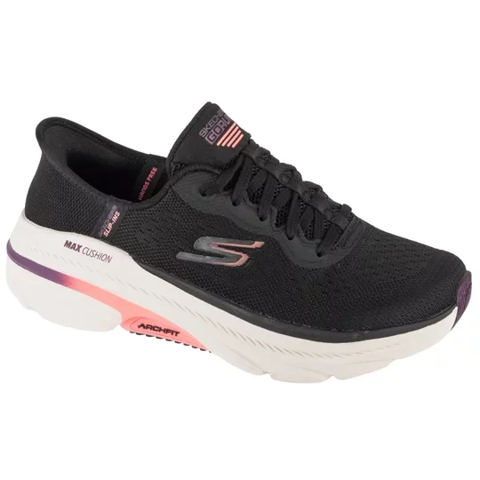 Zdjęcie produktu Skechers Slip-Ins: Max Cushioning Arch Fit 2.0 - Antilles 128947-BKPK, Damskie, Czarne, buty sportowe, tkanina, rozmiar: 41