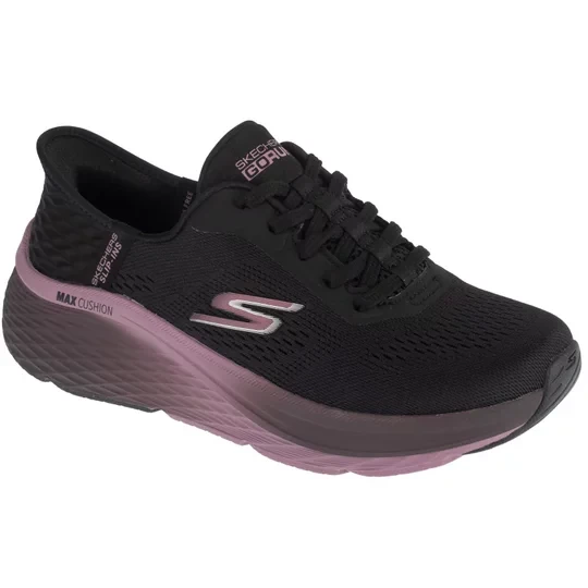 Zdjęcie produktu Skechers Slip-Ins: Max Cushioning Elite 2.0 - Solace 129626-BKMV, Damskie, Czarne, buty sportowe, tkanina, rozmiar: 37