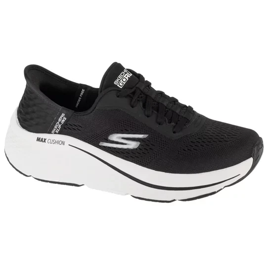 Zdjęcie produktu Skechers Slip-Ins: Max Cushioning Elite 2.0 - Vanish 129606-BKW, Damskie, Czarne, buty sportowe, tkanina, rozmiar: 36, 5