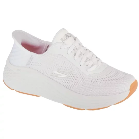 Zdjęcie produktu Skechers Slip-Ins: Max Cushioning Elite 2.0 - Vanish 129606-WSL, Damskie, Białe, buty sportowe, tkanina, rozmiar: 37