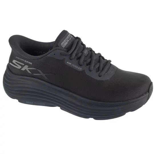 Zdjęcie produktu Skechers Slip-Ins: Max Cushioning Endeavor - Exciton 220611-NVBK, Męskie, Granatowe, buty do biegania, tkanina, rozmiar: 41