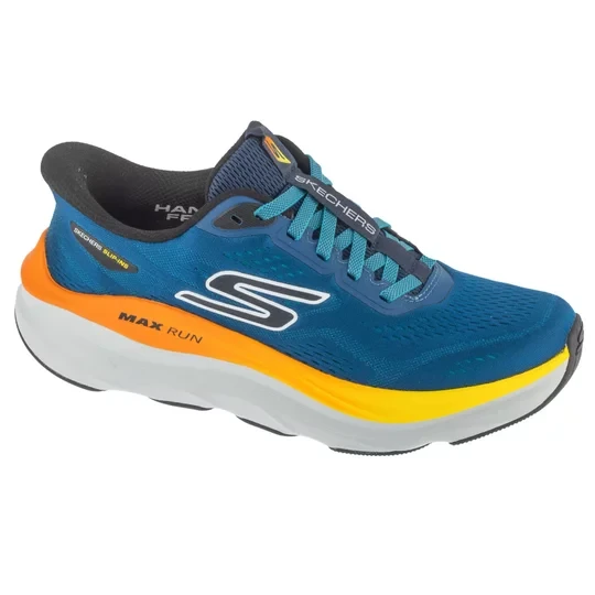 Zdjęcie produktu Skechers Slip-Ins: Max Run 221000-NVMT, Męskie, Granatowe, buty do biegania, tkanina, rozmiar: 40