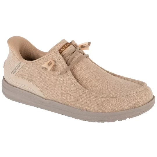 Zdjęcie produktu Skechers Slip-Ins: Melson - Coronado 210959-TPE, Męskie, Beżowe, buty sneakers, tkanina, rozmiar: 42, 5