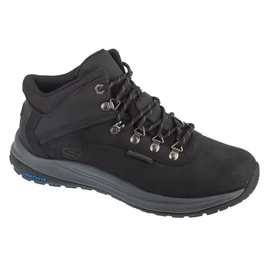Zdjęcie produktu Skechers Slip-Ins: Meroe - Pikeman 205285-BLK, Męskie, Czarne, buty zimowe, skóra licowa, rozmiar: 41