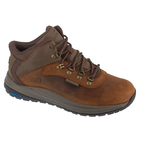 Zdjęcie produktu Skechers Slip-Ins: Meroe - Pikeman 205285-BRN, Męskie, Brązowe, buty zimowe, skóra licowa, rozmiar: 41