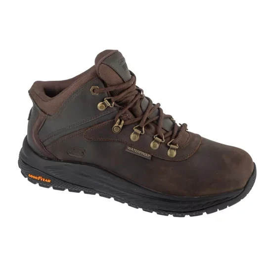 Zdjęcie produktu Skechers Slip-Ins: Meroe - Pikeman 205285-CHOC, Męskie, Brązowe, buty zimowe, skóra licowa, rozmiar: 42