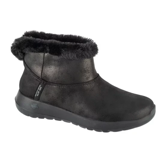 Zdjęcie produktu Skechers Slip-Ins: On-The-Go - Cozy Dream 144800-BBK, Damskie, Czarne, buty zimowe, tkanina, rozmiar: 35, 5