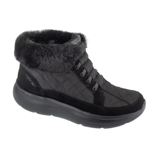 Zdjęcie produktu Skechers Slip-Ins: On-The-GO Encore - Elisa 144841-BBK, Damskie, Czarne, trzewiki, tkanina, rozmiar: 36
