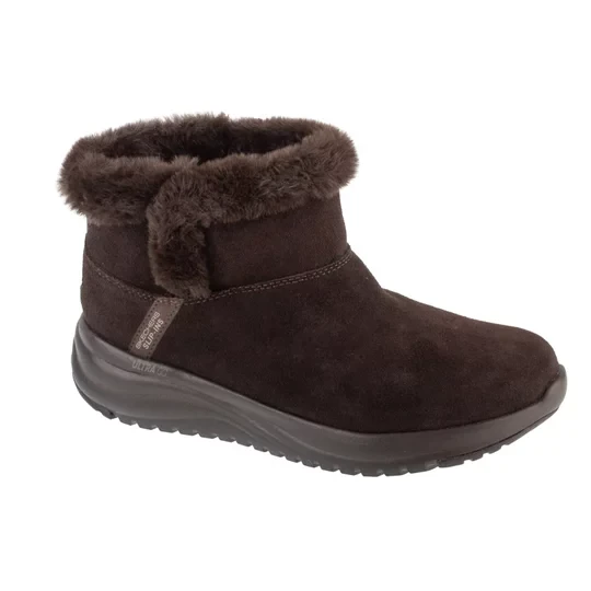 Zdjęcie produktu Skechers Slip-Ins: On-The-Go Stellar - Daphne 144740-CHOC, Damskie, Brązowe, buty zimowe, skóra zamszowa, rozmiar: 36