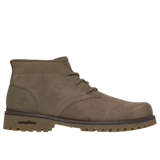 Zdjęcie produktu Skechers Slip-ins Relaxed Fit: Quintero - Damien - Ciemny Szarobrazowy