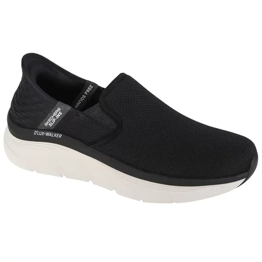 Zdjęcie produktu Skechers Slip-Ins RF: D'Lux Walker - Orford 232455-BLK, Męskie, Czarne, buty sneakers, tkanina, rozmiar: 41