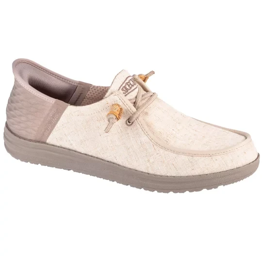 Zdjęcie produktu Skechers Slip-Ins RF: Melson - Vaiden 210864-BGE, Męskie, Beżowe, buty sneakers, tkanina, rozmiar: 41
