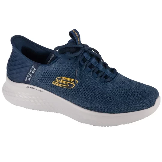 Zdjęcie produktu Skechers Slip-Ins: Skech-Lite Pro - Primebase 232466-NVYL, Męskie, Granatowe, buty sneakers, tkanina, rozmiar: 40