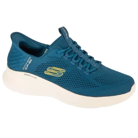 Zdjęcie produktu Skechers Slip-Ins: Skech-Lite Pro - Primebase 232466-TEAL, Męskie, Niebieskie, buty sneakers, tkanina, rozmiar: 41