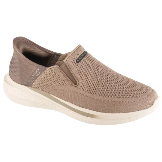 Zdjęcie produktu Skechers Slip-Ins: Slade - Deacon 210887-TPE, Męskie, Szare, buty sneakers, przewiewna siateczka, rozmiar: 41