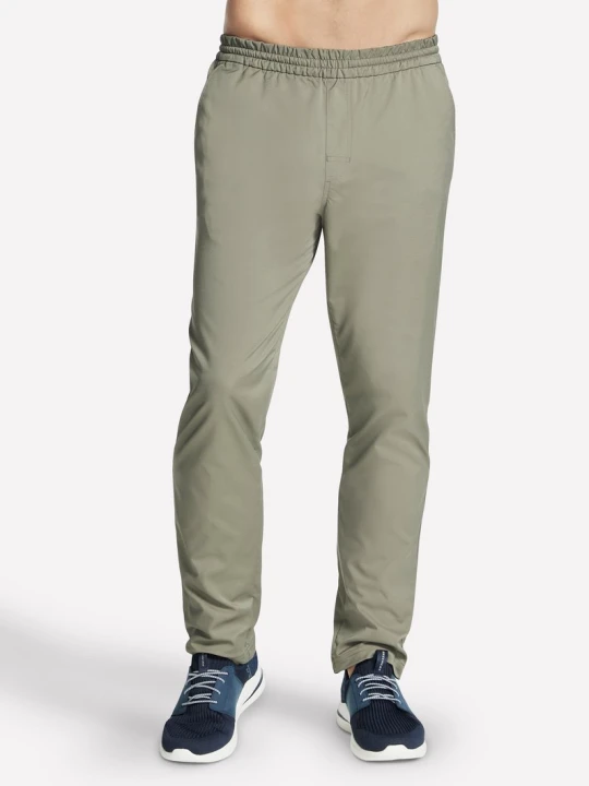 Zdjęcie produktu Skechers Slip-ins Spodnie Downtown Classic - Oliwkowy / Szary