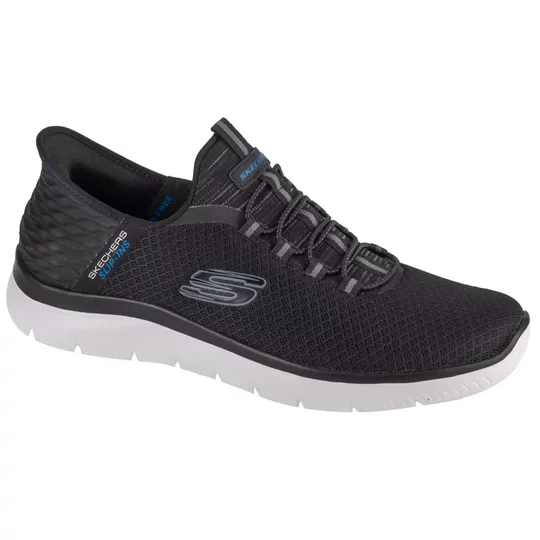 Zdjęcie produktu Skechers Slip-Ins Summits - High Range 232457-BLK, Męskie, Czarne, buty sneakers, tkanina, rozmiar: 41