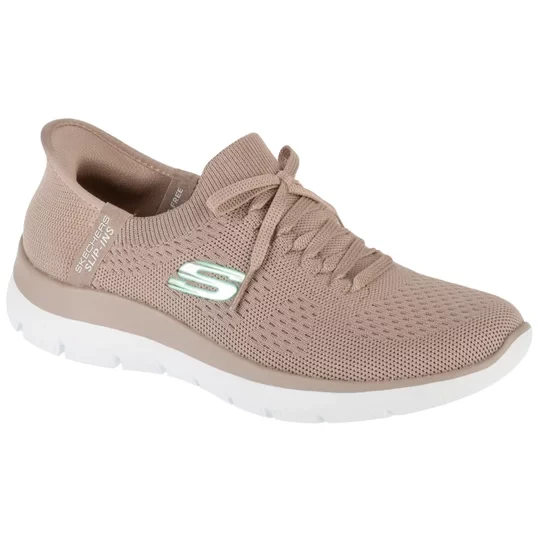 Zdjęcie produktu Skechers Slip-Ins: Summits - New Daily 150263-TPE, Damskie, Beżowe, buty sneakers, tkanina, rozmiar: 37