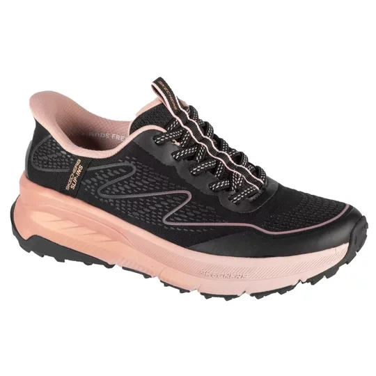 Zdjęcie produktu Skechers Slip-Ins: Switch Back - Mist 180157-BKPK, Damskie, Czarne, buty sneakers, tkanina, rozmiar: 35