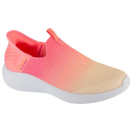 Zdjęcie produktu Skechers Slip-Ins Ultra Flex 3.0 - Beauty Blend 150183-NPYL, Damskie, Różowe, buty sneakers, tkanina, rozmiar: 36