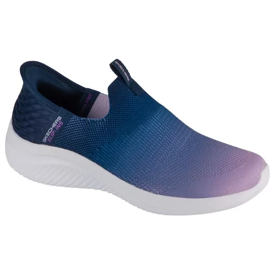 Zdjęcie produktu Skechers Slip-Ins Ultra Flex 3.0 - Beauty Blend 150183-NVLV, Damskie, Granatowe, buty sneakers, tkanina, rozmiar: 36