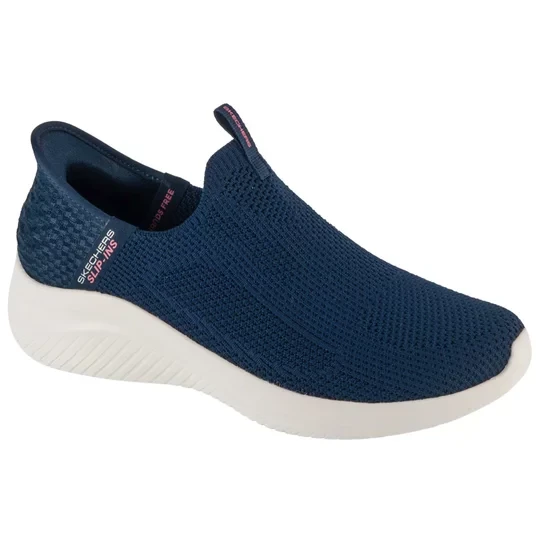 Zdjęcie produktu Skechers Slip-Ins: Ultra Flex 3.0 - Easy Win 150450-NVY, Damskie, Granatowe, buty sneakers, tkanina, rozmiar: 36
