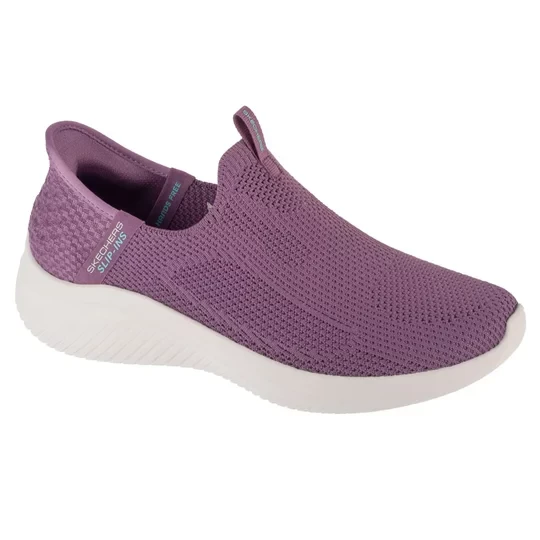 Zdjęcie produktu Skechers Slip-Ins: Ultra Flex 3.0 - Easy Win 150450-PUR, Damskie, Fioletowe, buty sneakers, tkanina, rozmiar: 37