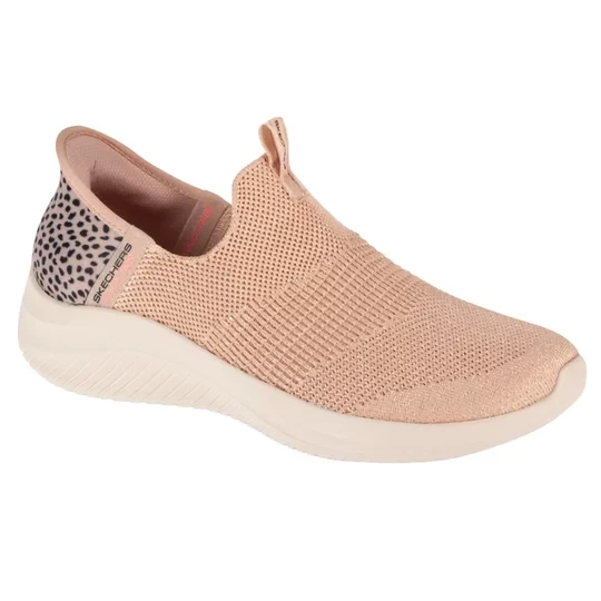 Zdjęcie produktu Skechers Slip-Ins Ultra Flex 3.0 - New Energy 150182-TNBK, Damskie, Beżowe, buty sneakers, tkanina, rozmiar: 35, 5
