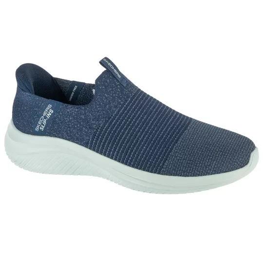 Zdjęcie produktu Skechers Slip-Ins: Ultra Flex 3.0 - Nezzo 232901-NVBL, Męskie, Granatowe, buty sneakers, tkanina, rozmiar: 41