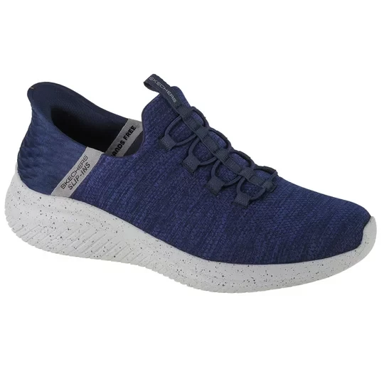Zdjęcie produktu Skechers Slip-Ins Ultra Flex 3.0 - Right Away 232452-NVY, Męskie, Granatowe, buty sneakers, tkanina, rozmiar: 41