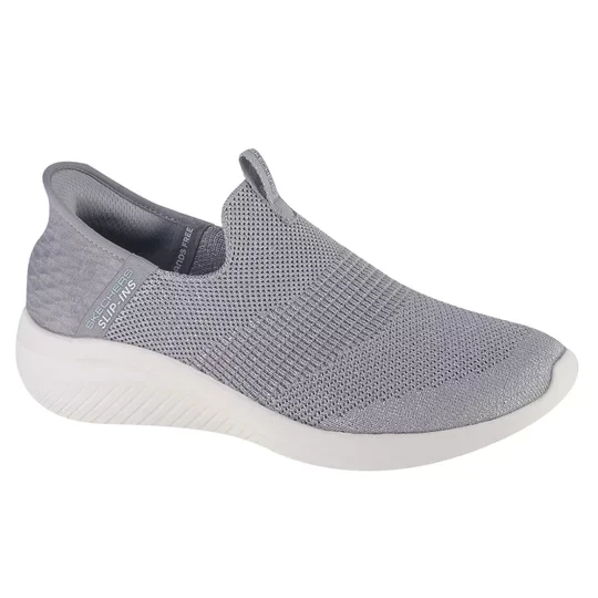 Zdjęcie produktu Skechers Slip-Ins Ultra Flex 3.0 Smooth Step 149709-LTGY, Damskie, Szare, buty sneakers, tkanina, rozmiar: 37