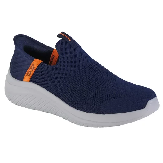 Zdjęcie produktu Skechers Slip-Ins Ultra Flex 3.0 - Smooth Step 403844L-NVY, Dla chłopca, Granatowe, buty sneakers, tkanina, rozmiar: 27