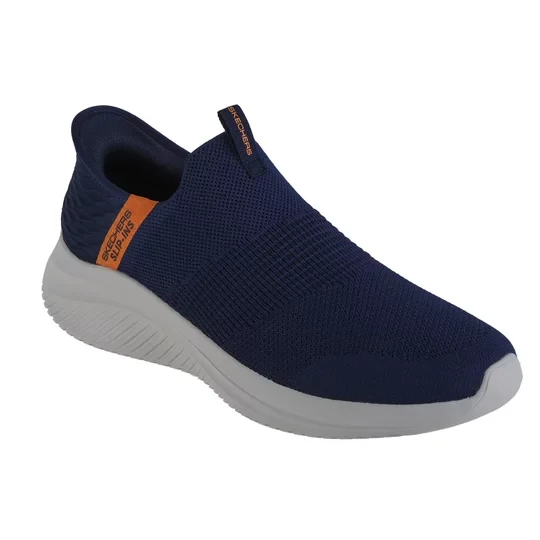 Zdjęcie produktu Skechers Slip-Ins Ultra Flex 3.0 Viewpoint 232451-NVOR, Męskie, Granatowe, buty sneakers, tkanina, rozmiar: 41, 5