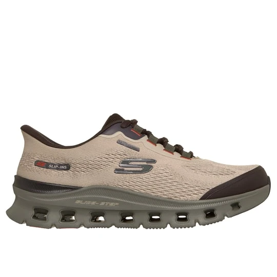 Zdjęcie produktu Skechers Slip-ins Waterproof: Glide-Step Pro - ChaChing - Szarobrazowy / Wielokolorowy