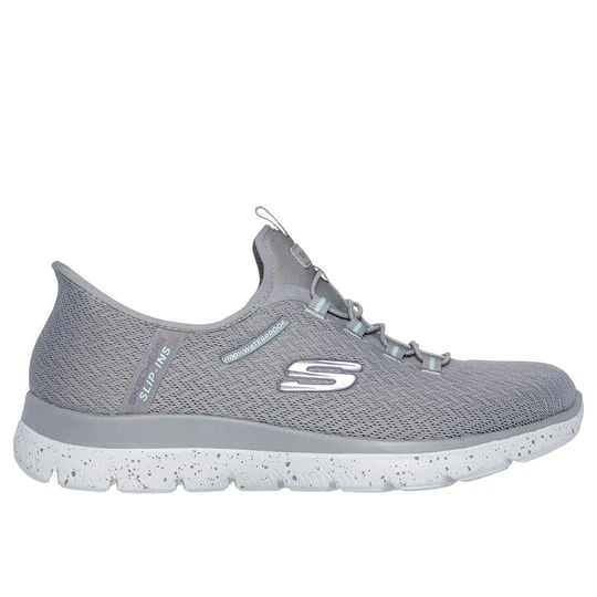 Zdjęcie produktu Skechers Slip-ins Waterproof: Summits - Best Choice - Szary / Blekitny