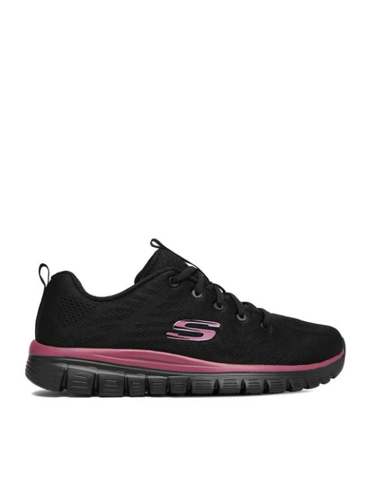 Zdjęcie produktu Skechers Sneakersy C-GRACEFUL 12615 BKMV Czarny