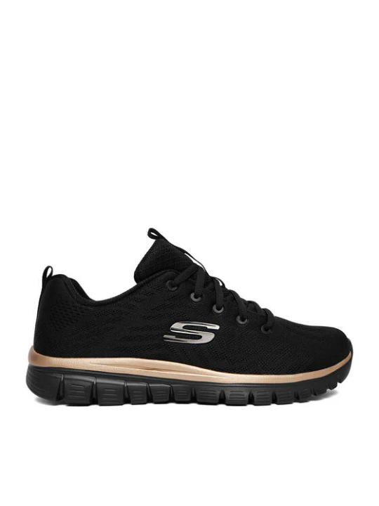 Zdjęcie produktu Skechers Sneakersy CEO-GRACEFUL 12615 BKRG Czarny