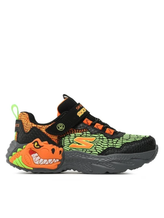 Zdjęcie produktu Skechers Sneakersy Dino Lights 400615L/BKOR Czarny