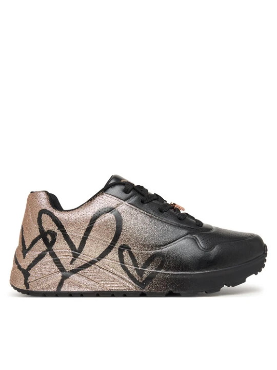Zdjęcie produktu Skechers Sneakersy Jgoldcrown: Uno Lite - Heartdust Forever 310814L Czarny