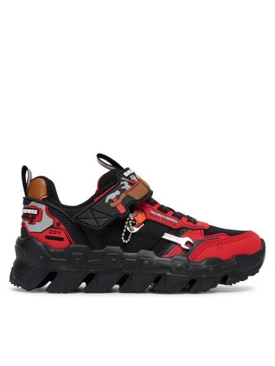 Zdjęcie produktu Skechers Sneakersy Mega-Flex Lite - Tuff Toolz 402130L/RDBK Czarny