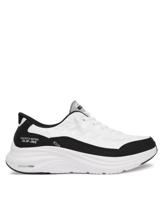 Zdjęcie produktu Skechers Sneakersy Slip-ins Contour Foam - Cozy Fit Golden Hour 232619/WBK Biały