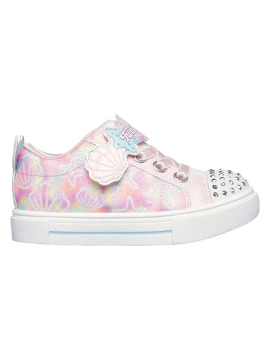 Zdjęcie produktu Skechers Sneakersy "Twinkle Sparks-Underwater Magic" w kolorze jasnoróżowym rozmiar: 24