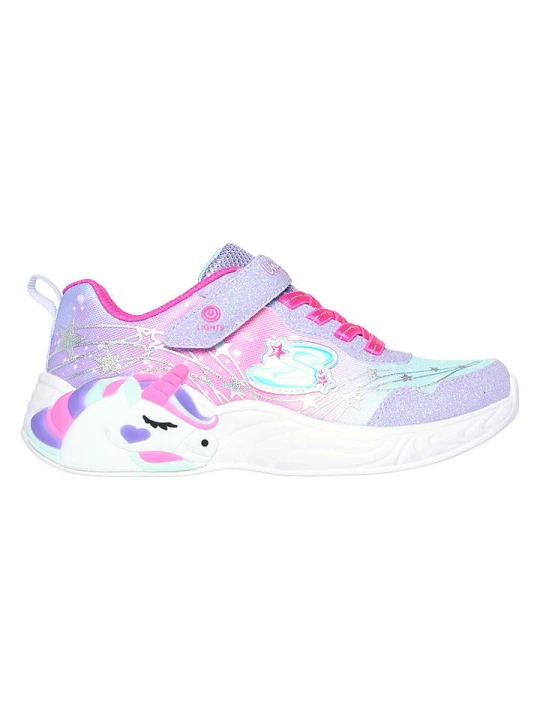 Zdjęcie produktu Skechers Sneakersy "Unicorn Dreams-Wishful Magic" w kolorze fioletowym rozmiar: 27