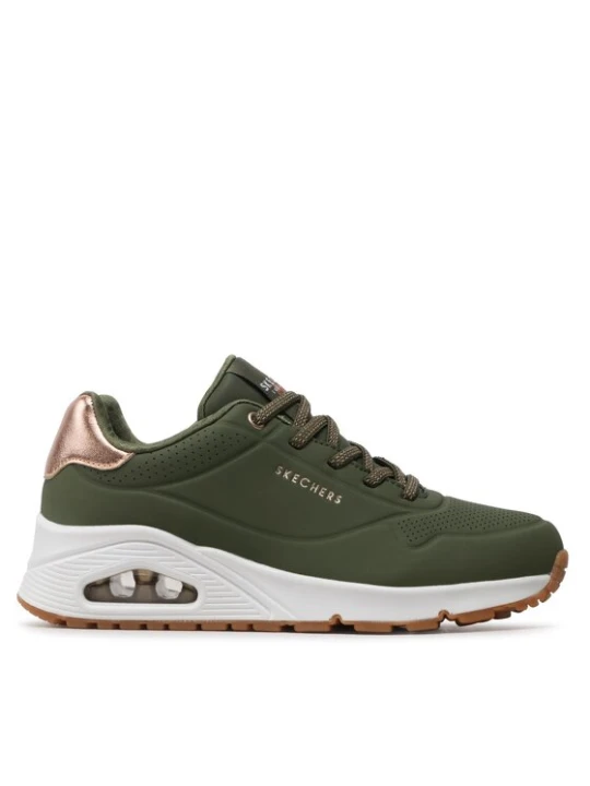 Zdjęcie produktu Skechers Sneakersy Uno Shimmer Away 155196 / OLV Khaki