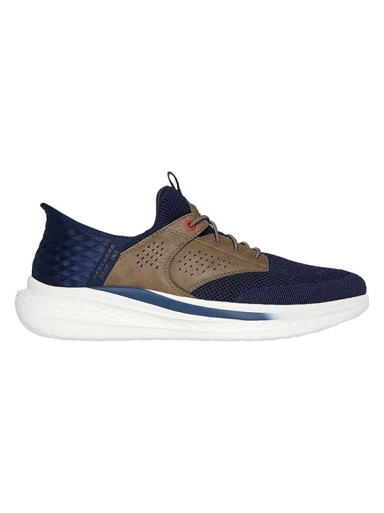 Zdjęcie produktu Skechers Sneakersy w kolorze granatowo-jasnobrązowym rozmiar: 41